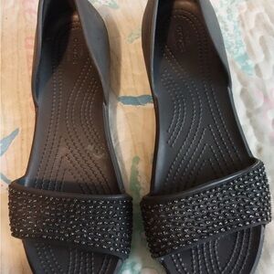CROCS Black Sandals